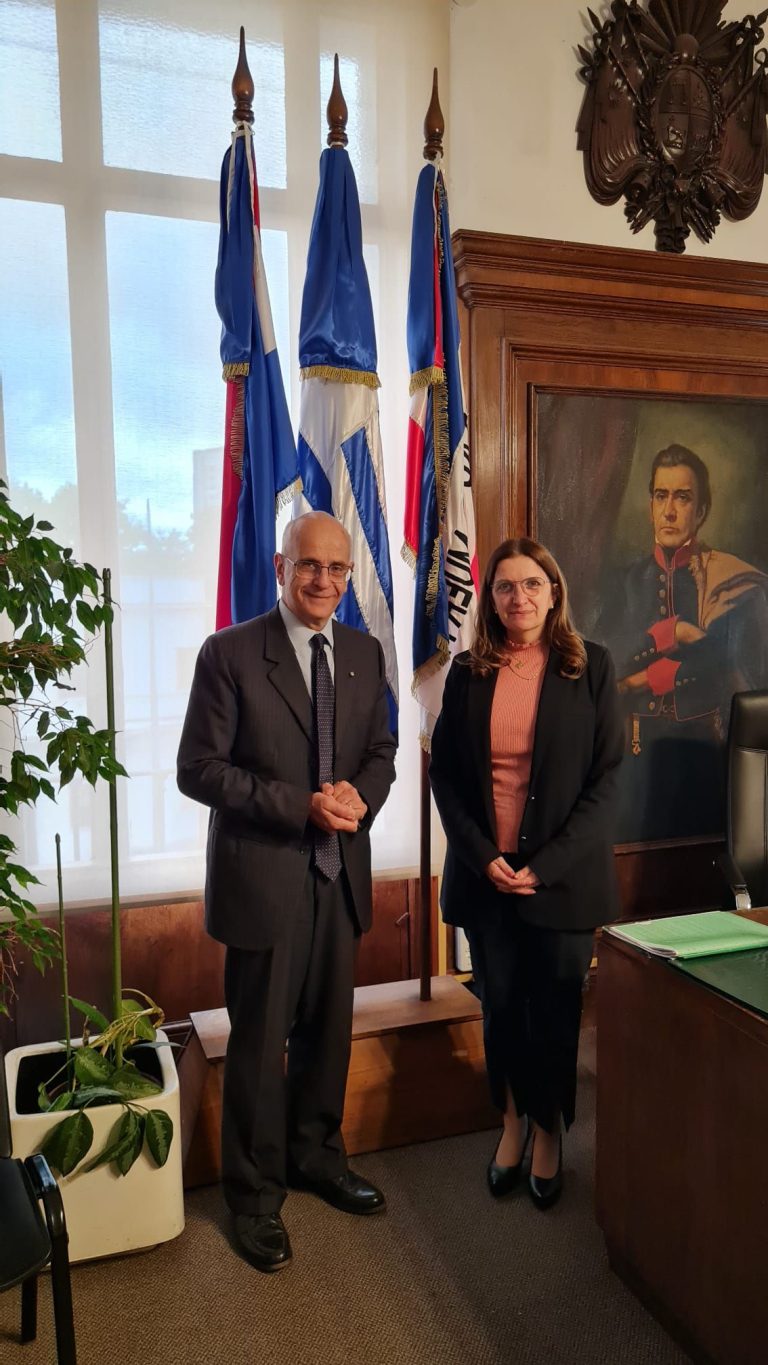 Ambasciatore Iannuzzi incontra la Ministra della Salute Karina Rando